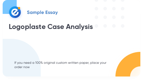 Free «Logoplaste Case Analysis» Essay Sample