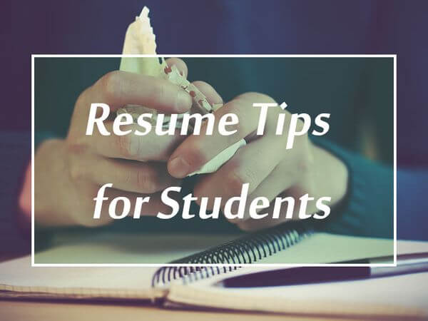 Resume Tips for Students